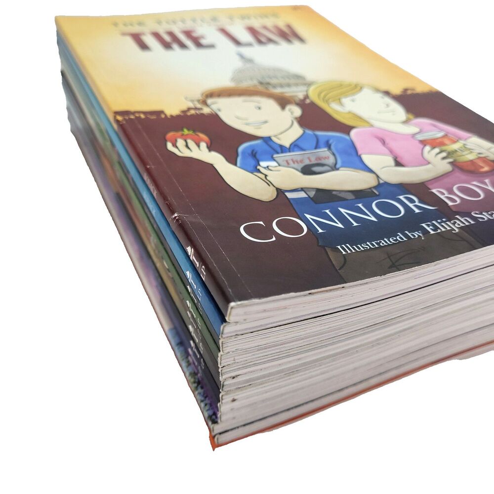 Series Set THE TUTTLE TWINS 1-12 first 12 in Connor Boyack Paperback Book lot - Picture 2 of 11